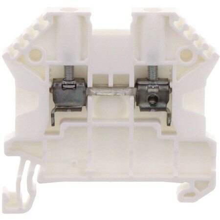 Conta-Clip SRK 2.5/2A, Feed-through terminal, WHITE 17100.7